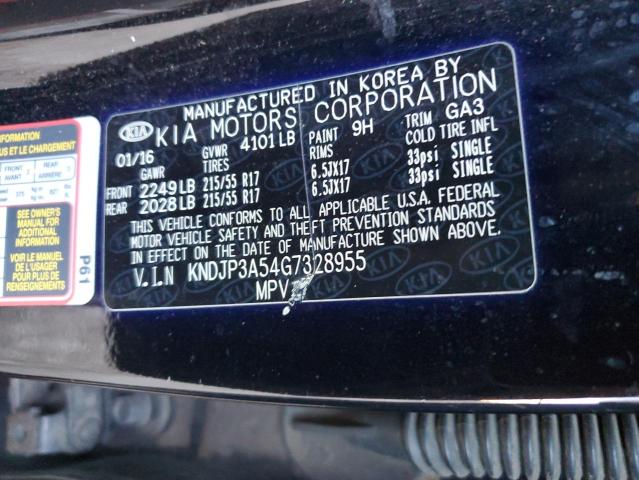 Photo 10 from auction – 2016 KIA SOUL + with VIN KNDJP3A54G7328955