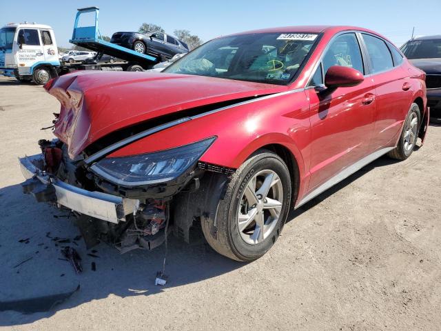 HYUNDAI SONATA SE 2021 with VIN 5NPEG4JA1MH123721 - Photo from auction