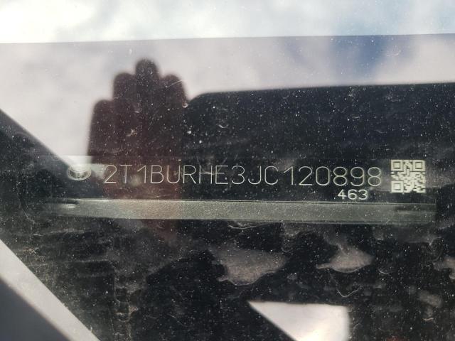 Photo 10 from auction – 2018 TOYOTA COROLLA L with VIN 2T1BURHE3JC120898