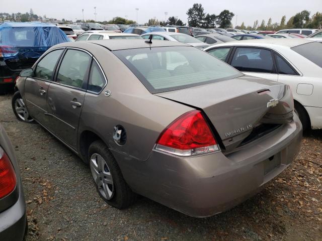 Photo 3 from auction – 2007 CHEVROLET IMPALA LS with VIN 2G1WB58N779208855