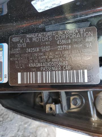 Photo 10 from auction – 2013 KIA OPTIMA HYB with VIN KNAGM4ADXD5058683