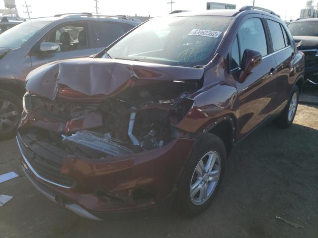 Photo 2 from auction – 2017 CHEVROLET TRAX 1LT with VIN 3GNCJPSB7HL168421
