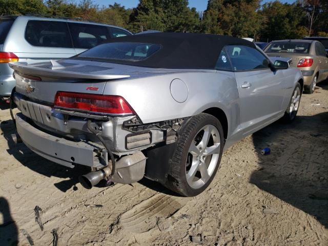 Photo 4 from auction – 2015 CHEVROLET CAMARO LT with VIN 2G1FF3D32F9186162