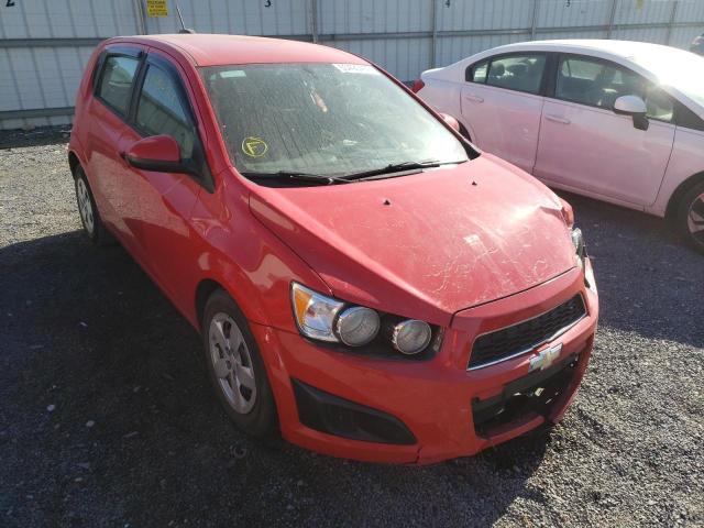 CHEVROLET SONIC LS 2015 with VIN 1G1JA6SG0F4202779 - Photo from auction