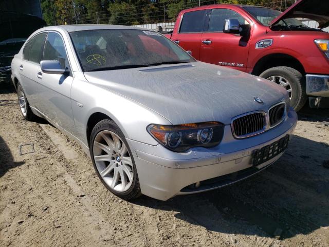 BMW 745 I 2005 with VIN WBAGL63515DP74786 - Photo from auction