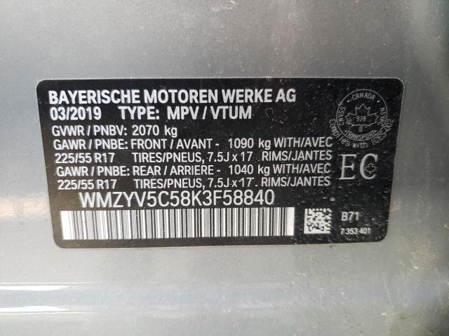 Photo 10 from auction – 2019 MINI COOPER COU with VIN WMZYV5C58K3F58840