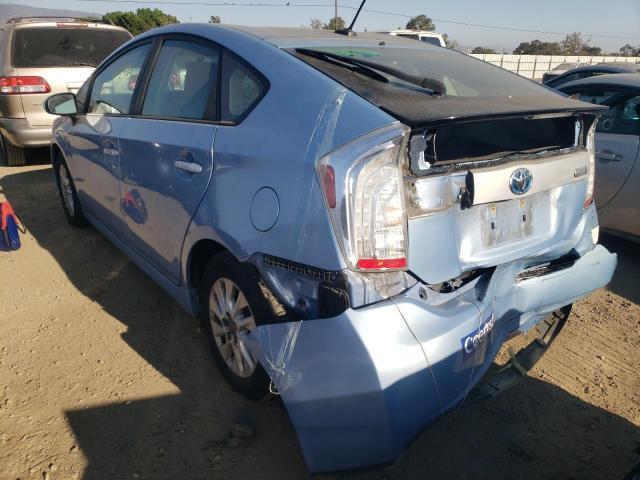 Photo 3 from auction – 2013 TOYOTA PRIUS PLUG with VIN JTDKN3DP5D3039173
