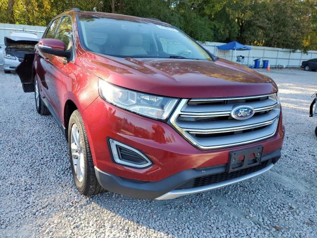 FORD EDGE SEL 2015 with VIN 2FMTK4J84FBC09859 - Photo from auction