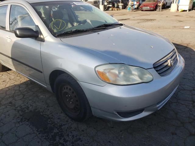 Фото 9 с аукциона – 2003 TOYOTA COROLLA CE с VIN JTDBR32E830026844