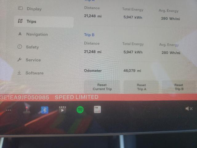 Photo 8 from auction – 2018 TESLA MODEL 3 with VIN 5YJ3E1EA9JF050985