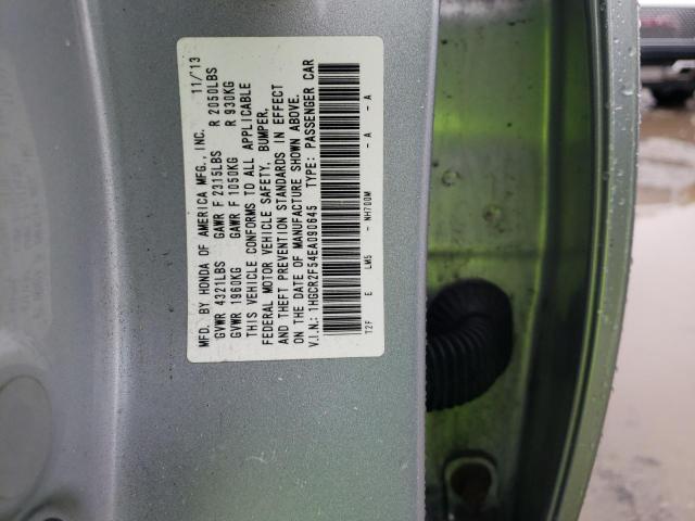 Photo 10 from auction – 2014 HONDA ACCORD SPO with VIN 1HGCR2F54EA090645