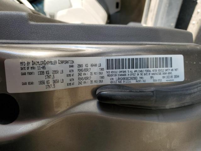 Photo 10 from auction – 2006 JEEP COMMANDER with VIN 1J8HG48K66C202983