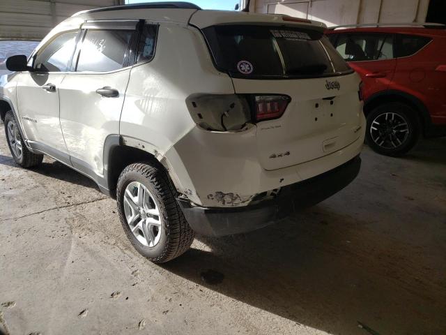 Photo 9 from auction – 2018 JEEP COMPASS SP with VIN 3C4NJDAB2JT163411