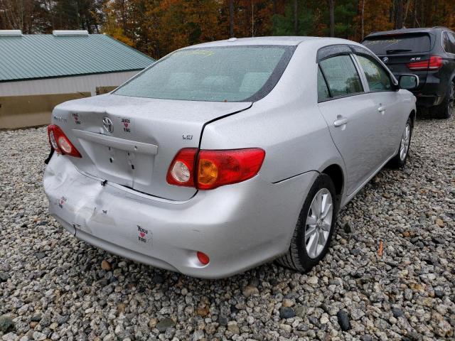 Photo 4 from auction – 2009 TOYOTA COROLLA BA with VIN JTDBL40E099074904