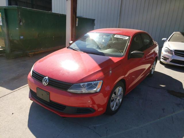 Photo 2 from auction – 2012 VOLKSWAGEN JETTA BASE with VIN 3VW1K7AJXCM355450
