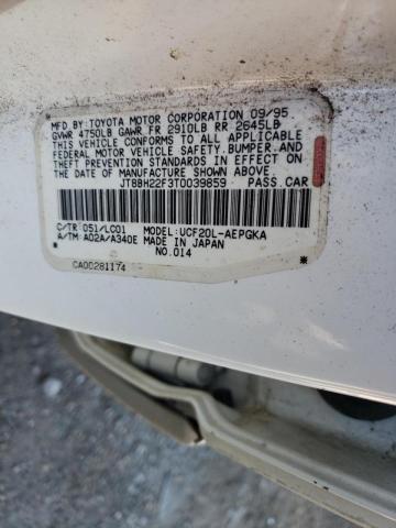 Photo 10 from auction – 1996 LEXUS LS 400 with VIN JT8BH22F3T0039859