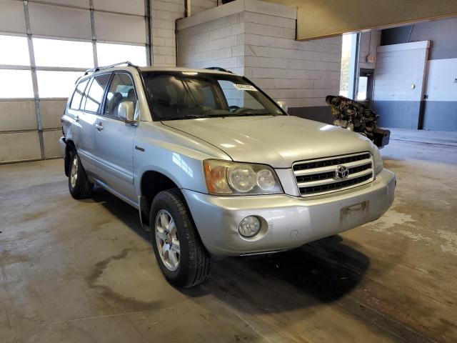 TOYOTA HIGHLANDER 2002 with VIN JTEHF21A920055162 - Photo from auction