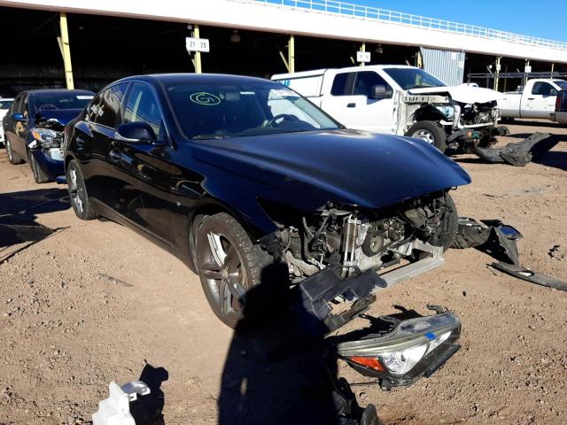 INFINITI Q50 BASE 2015 with VIN JN1BV7AP6FM345827 - Photo from auction