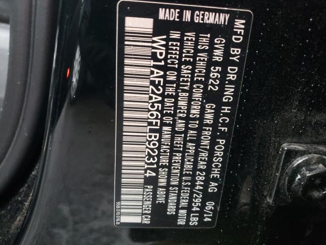 Фото 10 с аукциона – 2015 PORSCHE MACAN TURB с VIN WP1AF2A56FLB92314