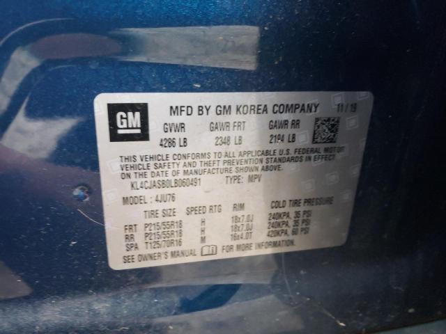 Photo 10 from auction – 2020 BUICK ENCORE PRE with VIN KL4CJASB0LB060491