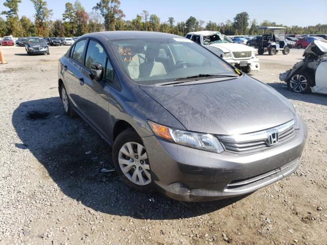 HONDA CIVIC LX 2012 with VIN 19XFB2F54CE045375 - Photo from auction