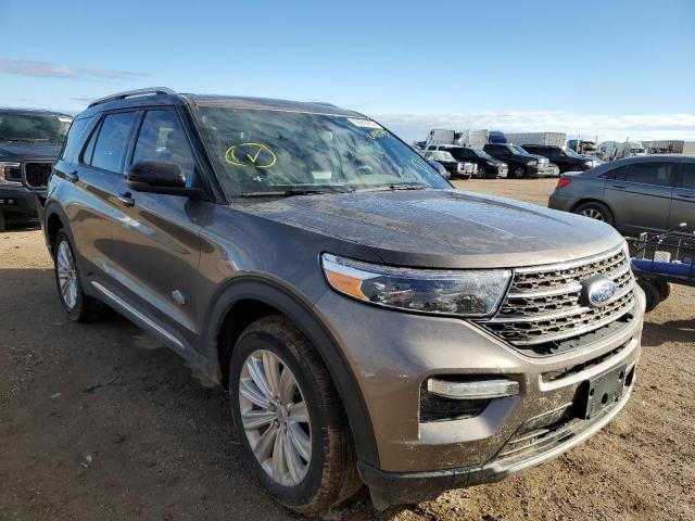 FORD EXPLORER K 2021 with VIN 1FM5K8LCXMGC43375 - Photo from auction