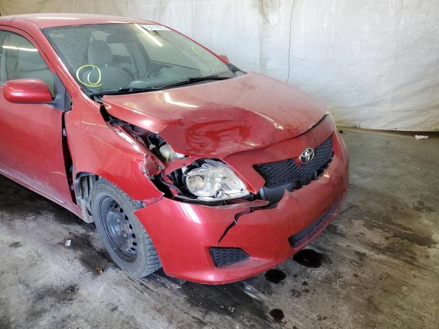 Photo 9 from auction – 2010 TOYOTA COROLLA BA with VIN 2T1BU4EEXAC514633