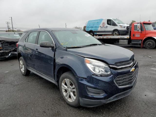 CHEVROLET EQUINOX LS 2016 with VIN 2GNFLEEK6G6144007 - Photo from auction