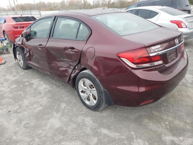Photo 3 from auction – 2014 HONDA CIVIC LX with VIN 19XFB2F58EE062134
