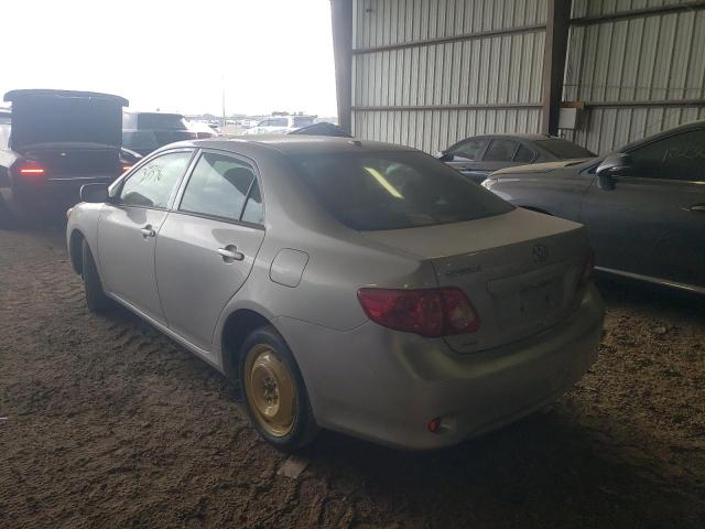 Photo 3 from auction – 2009 TOYOTA COROLLA BA with VIN JTDBL40E39J052314