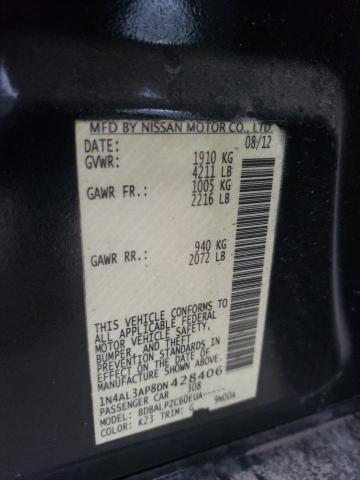 Photo 10 from auction – 2013 NISSAN ALTIMA 2.5 with VIN 1N4AL3AP8DN428406
