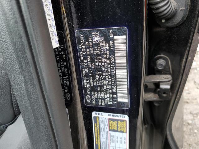 Photo 10 from auction – 2020 HYUNDAI TUCSON LIM with VIN KM8J33AL4LU217520