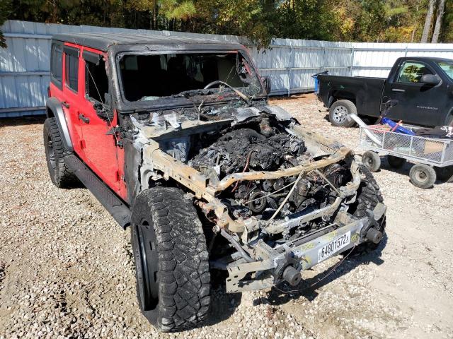 JEEP WRANGLER U 2018 with VIN 1C4HJXDG5JW153116 - Photo from auction