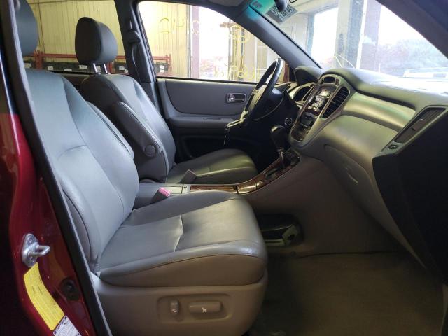Photo 5 from auction – 2005 TOYOTA HIGHLANDER with VIN JTEEP21A250130272