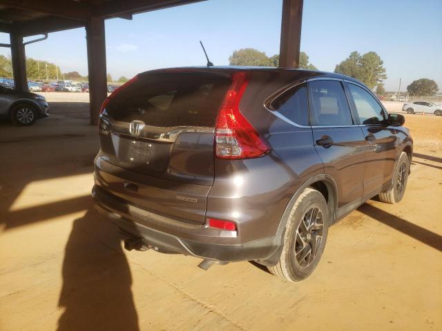 Photo 4 from auction – 2016 HONDA CR-V SE with VIN 2HKRM3H40GH549893