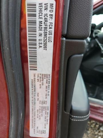 Photo 10 from auction – 2021 JEEP GRAND CHER with VIN 1C4RJFBG8MC528097