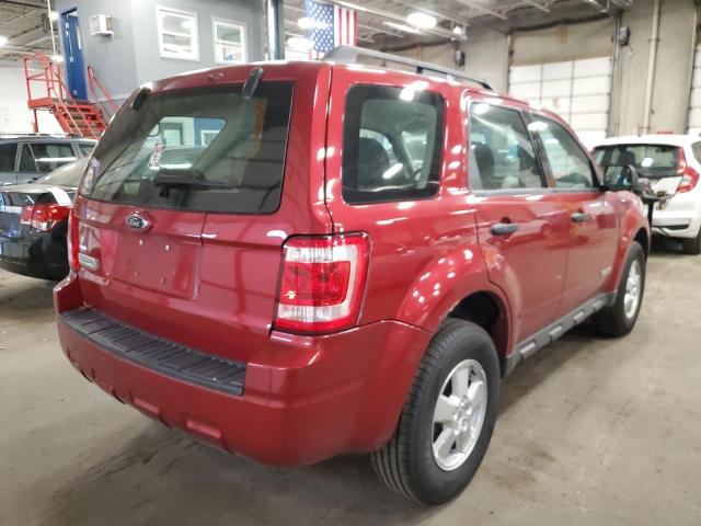 Photo 4 from auction – 2008 FORD ESCAPE XLS with VIN 1FMCU02Z08KE64768