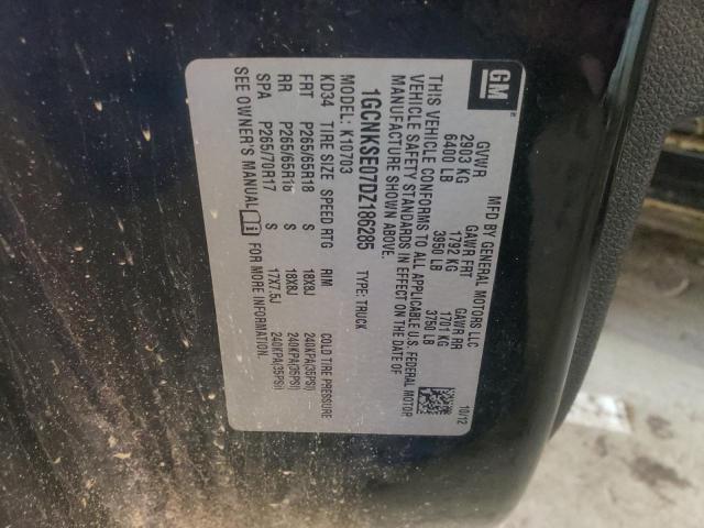 Photo 10 from auction – 2013 CHEVROLET SILVERADO with VIN 1GCNKSE07DZ186285
