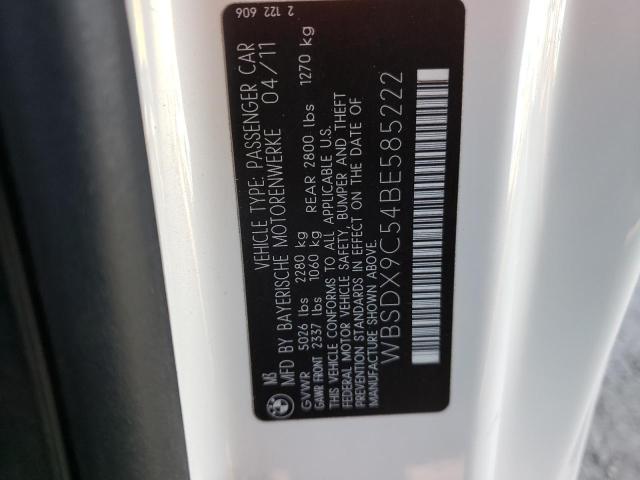 Photo 10 from auction – 2011 BMW M3 with VIN WBSDX9C54BE585222