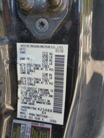 Photo 10 from auction – 2010 NISSAN FRONTIER K with VIN 1N6BD0CT9AC425488