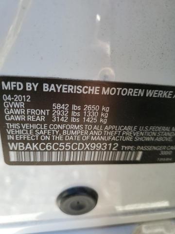 Photo 10 from auction – 2012 BMW 750 XI with VIN WBAKC6C55CDX99312