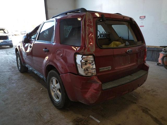 Photo 3 from auction – 2008 FORD ESCAPE XLT with VIN 1FMCU03Z48KA43960