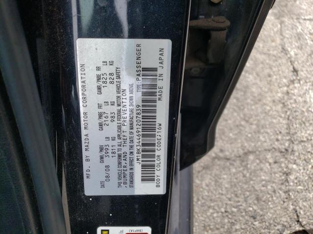 Photo 10 from auction – 2009 MAZDA 3 S with VIN JM1BK344691207839