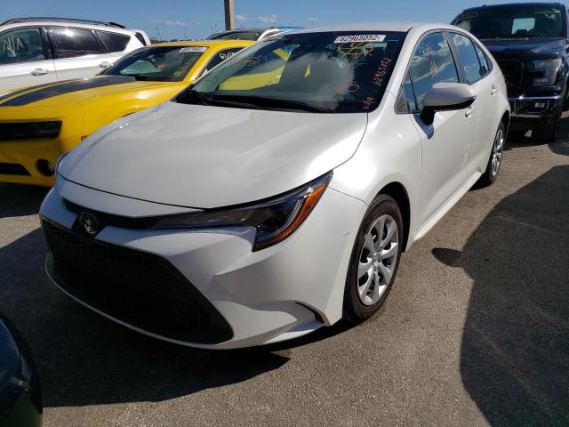Photo 2 from auction – 2021 TOYOTA COROLLA LE with VIN 5YFEPMAE0MP163990