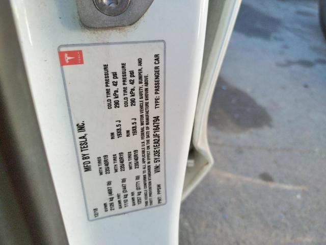 Photo 10 from auction – 2018 TESLA MODEL 3 with VIN 5YJ3E1EA2JF164794