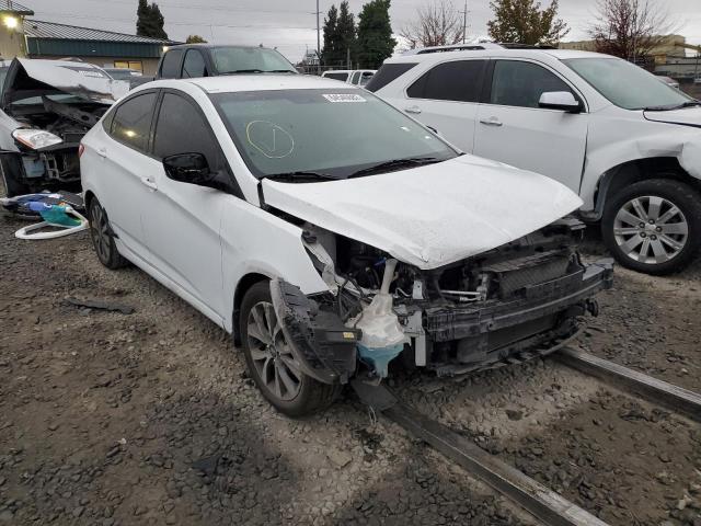 HYUNDAI ACCENT SE 2017 with VIN KMHCT4AE1HU224237 - Photo from auction