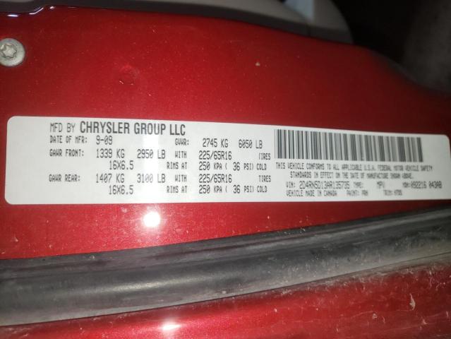Photo 10 from auction – 2010 DODGE GRAND CARA with VIN 2D4RN5D13AR135735