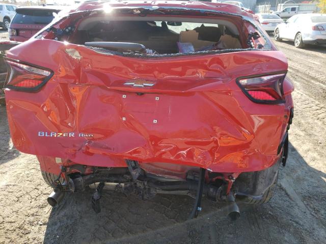 Photo 9 from auction – 2020 CHEVROLET BLAZER 2LT with VIN 3GNKBHRS9LS603362