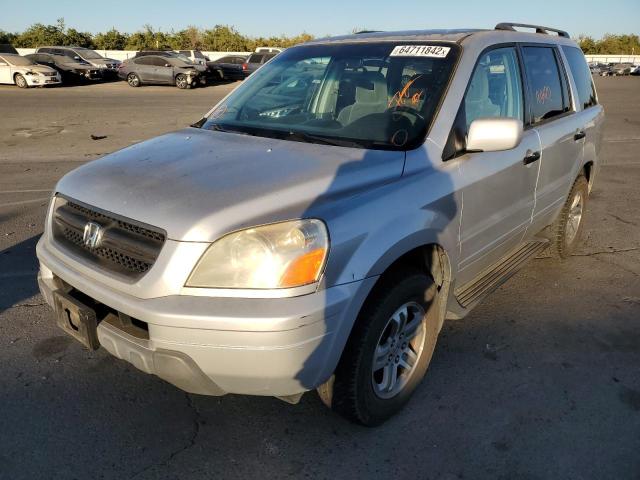 Photo 2 from auction – 2003 HONDA PILOT EX with VIN 2HKYF18483H577283
