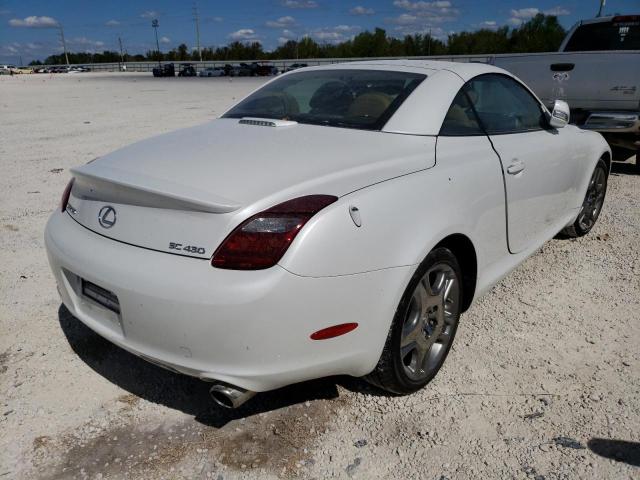 Photo 4 from auction – 2009 LEXUS SC 430 with VIN JTHFN45Y999020515
